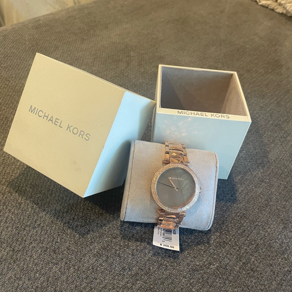 Rose gold MIchael Kors watch